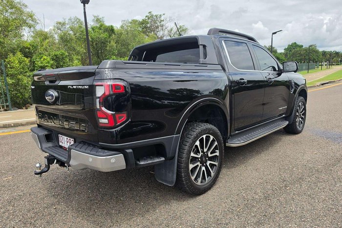 2023 Ford Ranger Platinum MY24.00 4X4 Dual Range Shadow Black