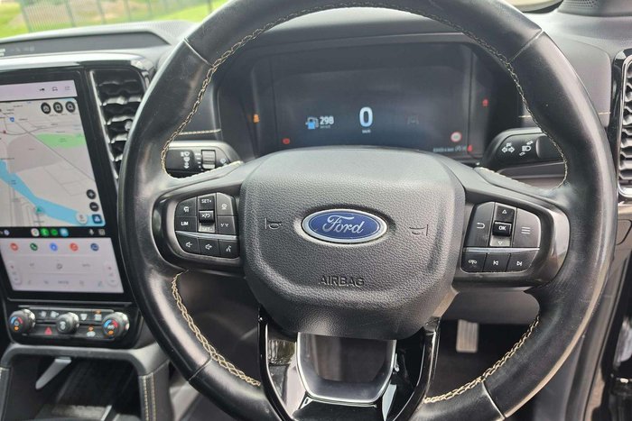 2023 Ford Ranger Platinum MY24.00 4X4 Dual Range Shadow Black