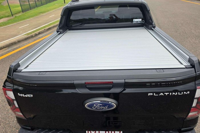 2023 Ford Ranger Platinum MY24.00 4X4 Dual Range Shadow Black