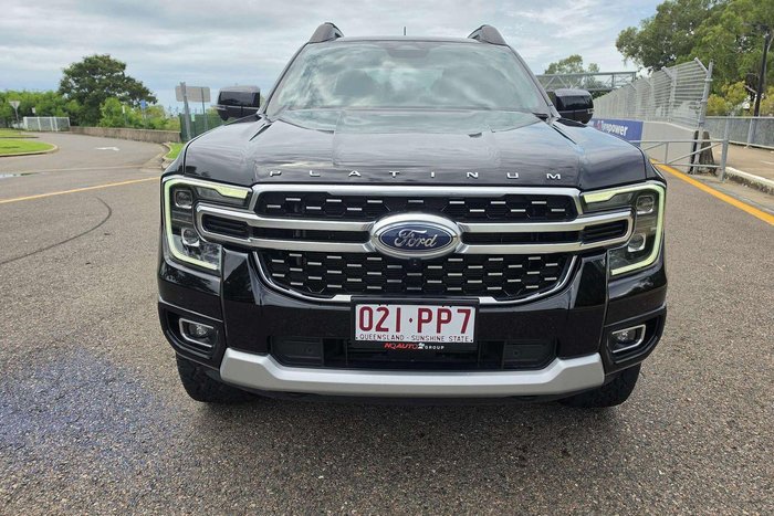 2023 Ford Ranger Platinum MY24.00 4X4 Dual Range Shadow Black