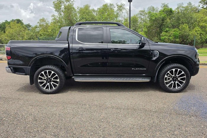 2023 Ford Ranger Platinum MY24.00 4X4 Dual Range Shadow Black