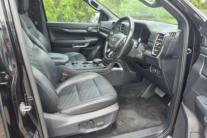 2023 Ford Ranger Platinum MY24.00 4X4 Dual Range Shadow Black