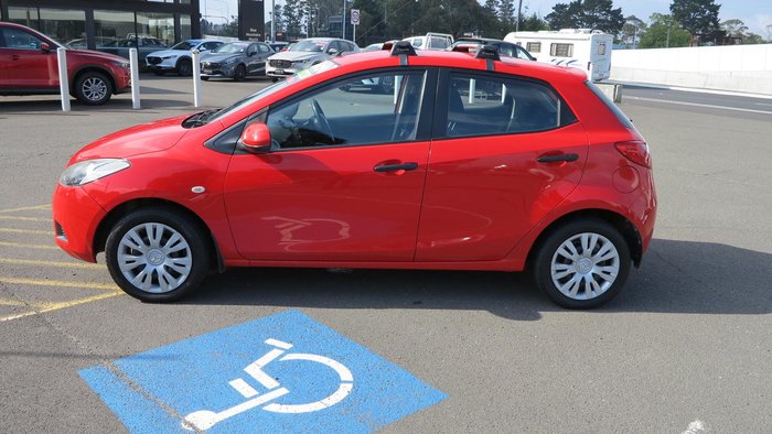 2008 Mazda 2 Neo DE Series 1 True Red