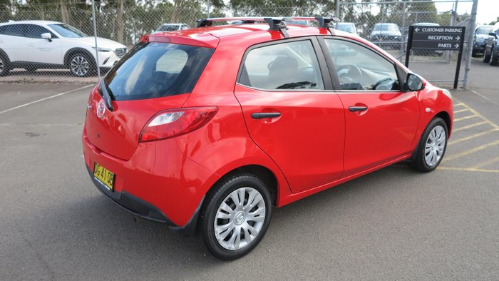 2008 Mazda 2 Neo DE Series 1 True Red