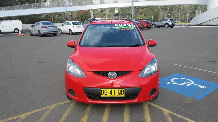 2008 Mazda 2 Neo DE Series 1 True Red