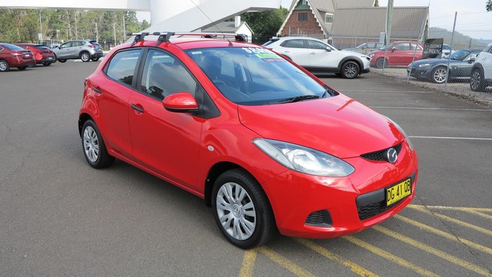 2008 Mazda 2 Neo DE Series 1 True Red