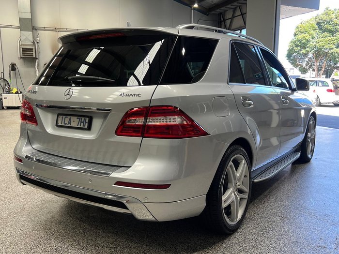 2014 Mercedes-Benz M-Class ML500 W166 4X4 Constant Diamond Silver