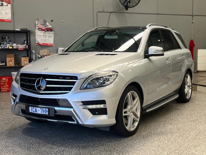2014 Mercedes-Benz M-Class ML500 W166 4X4 Constant Diamond Silver