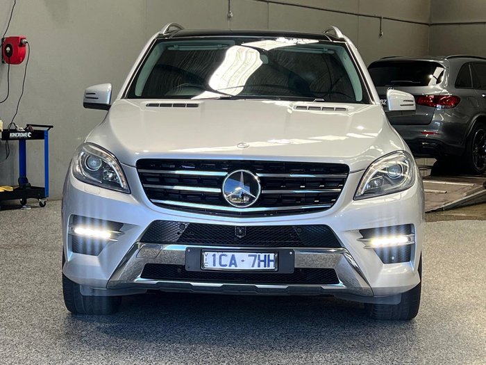 2014 Mercedes-Benz M-Class ML500 W166 4X4 Constant Diamond Silver
