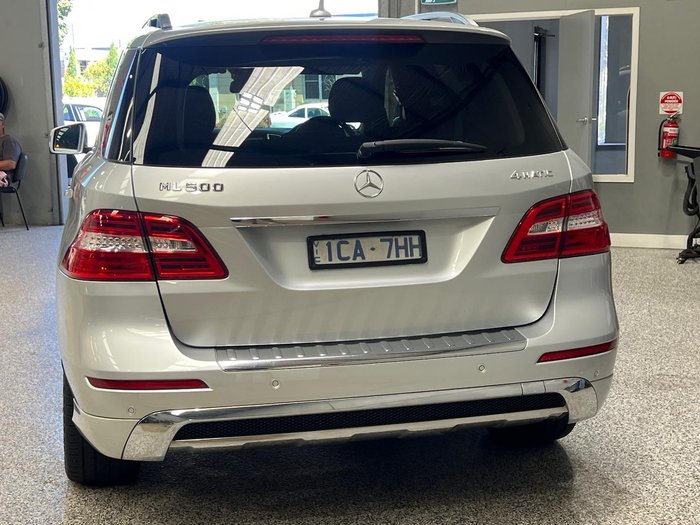 2014 Mercedes-Benz M-Class ML500 W166 4X4 Constant Diamond Silver
