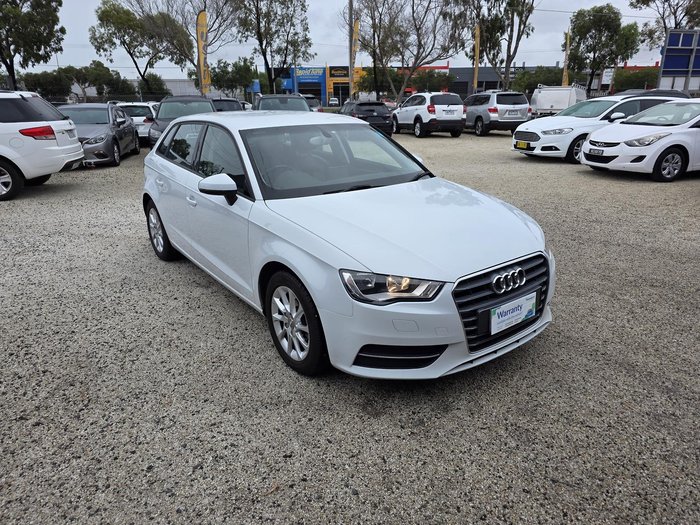 2015 Audi A3 Attraction 8V MY15 White