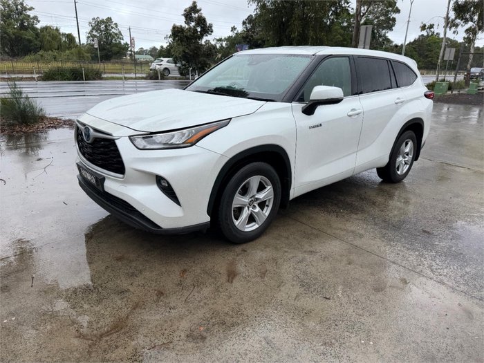 2022 TOYOTA KLUGER GX HYBRID AWD AXUH78R White