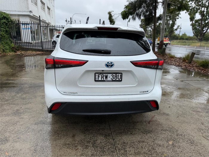 2022 TOYOTA KLUGER GX HYBRID AWD AXUH78R White