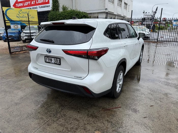 2022 TOYOTA KLUGER GX HYBRID AWD AXUH78R White