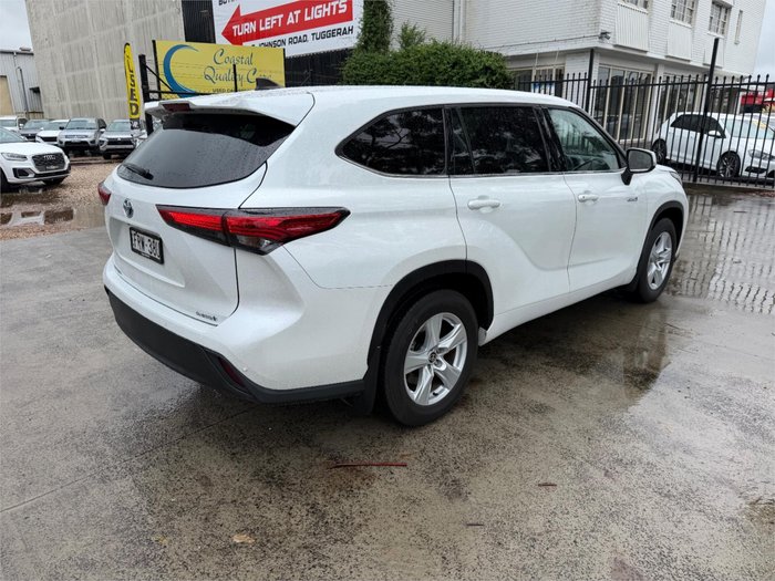 2022 TOYOTA KLUGER GX HYBRID AWD AXUH78R White