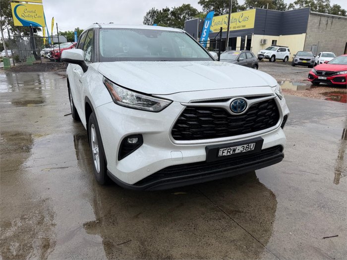 2022 TOYOTA KLUGER GX HYBRID AWD AXUH78R White