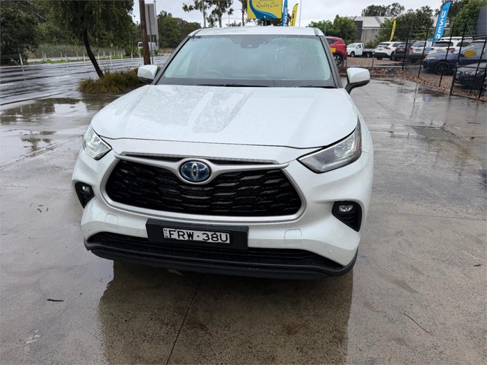 2022 TOYOTA KLUGER GX HYBRID AWD AXUH78R White