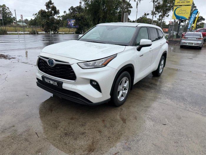 2022 TOYOTA KLUGER GX HYBRID AWD AXUH78R White