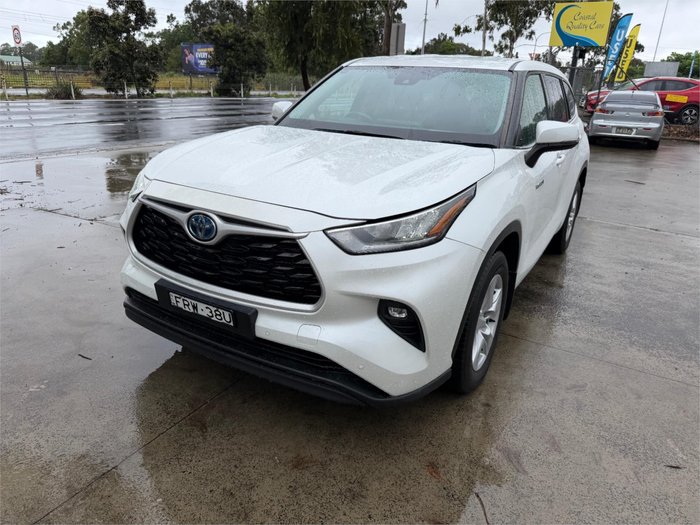 2022 TOYOTA KLUGER GX HYBRID AWD AXUH78R White