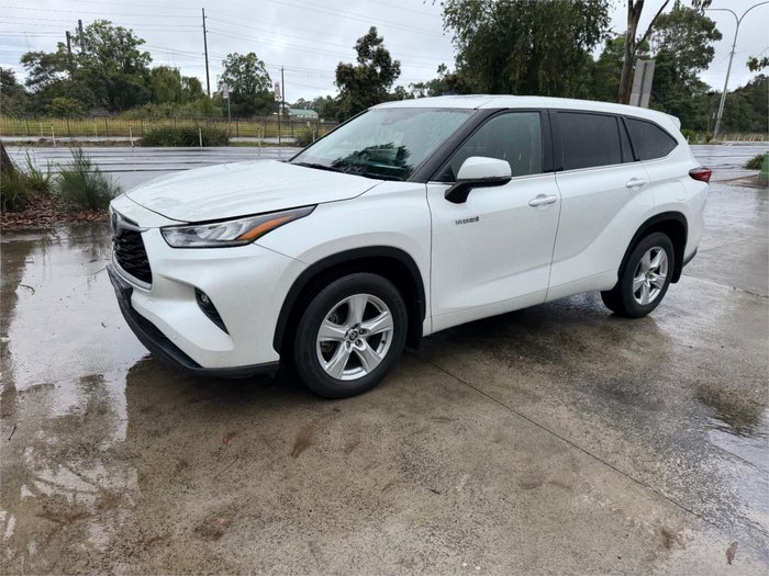2022 TOYOTA KLUGER GX HYBRID AWD AXUH78R White