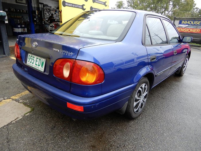 2001 Toyota Corolla Ascent AE112R Blue