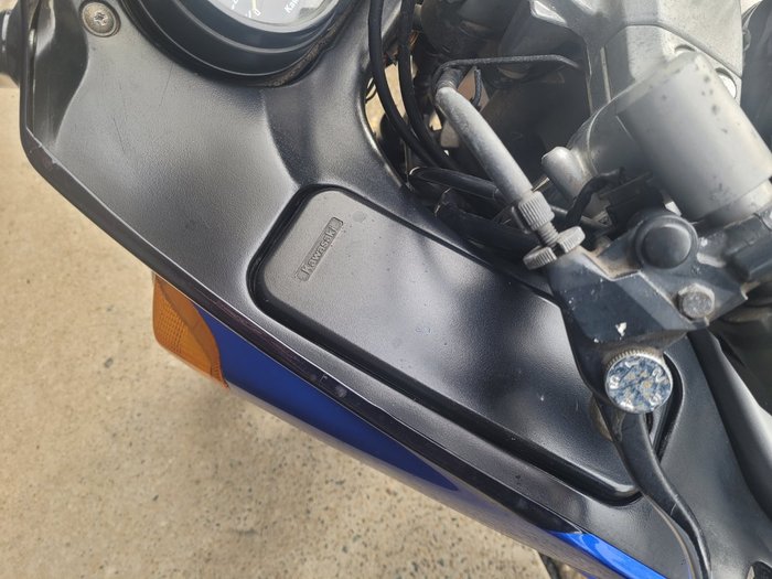 1991 Kawasaki ZZ-R600 (ZX600) BLUE