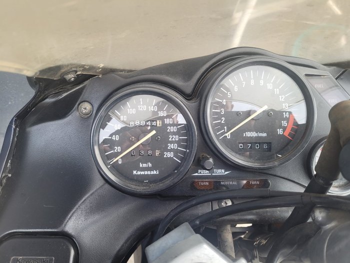 1991 Kawasaki ZZ-R600 (ZX600) BLUE