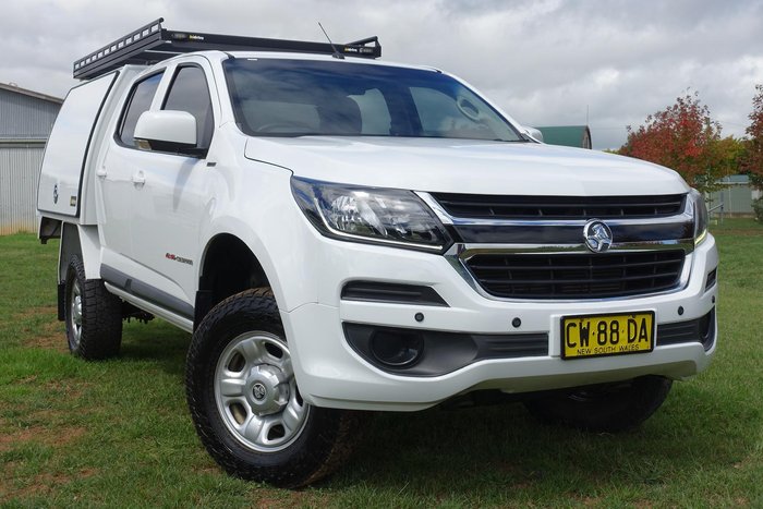 2020 Holden Colorado LS RG MY20 4X4 Dual Range Summit White