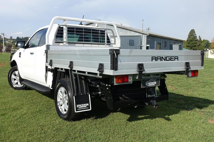 2022 Ford Ranger XLT PX MkIII MY21.75 4X4 Dual Range Arctic White