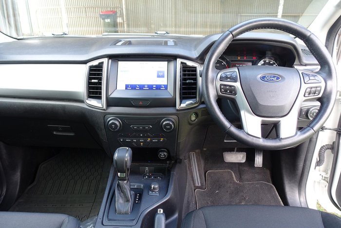 2022 Ford Ranger XLT PX MkIII MY21.75 4X4 Dual Range Arctic White