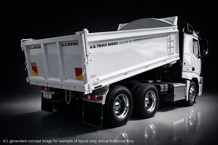 2025 Mercedes-Benz Actros 2653 WHITE