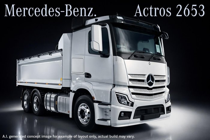 2025 Mercedes-Benz Actros 2653 WHITE