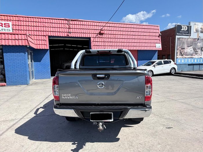 2015 Nissan Navara ST D23 4X4 Dual Range Slate Grey