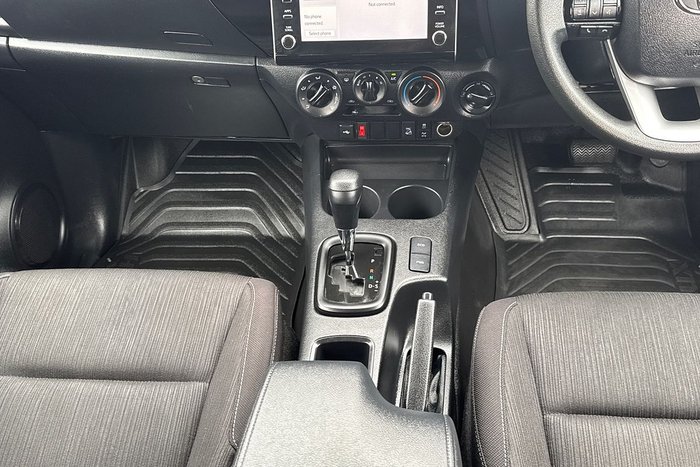 2025 Toyota Hilux SR GUN126R 4X4 Dual Range Glacier White