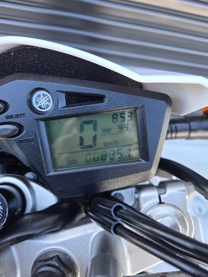 2010 Yamaha XT250 XT White