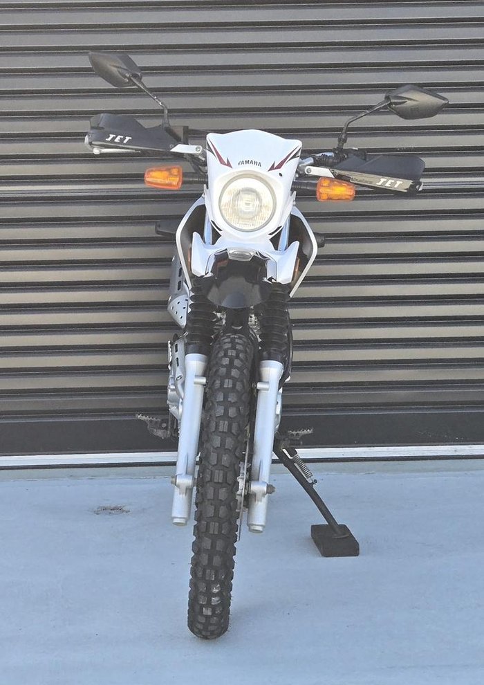 2010 Yamaha XT250 XT White