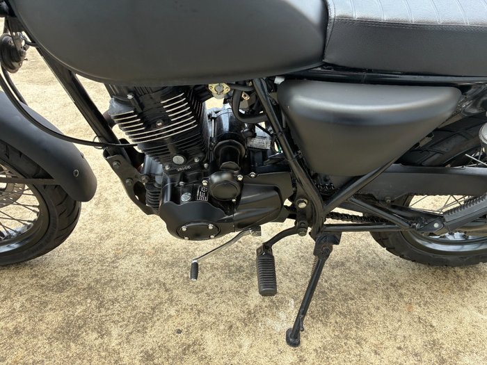 2021 BRAAAP ST-250 CAFE RACER Black