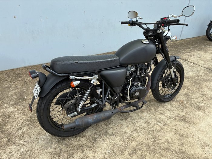 2021 BRAAAP ST-250 CAFE RACER Black