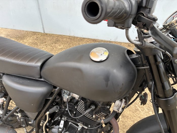 2021 BRAAAP ST-250 CAFE RACER Black