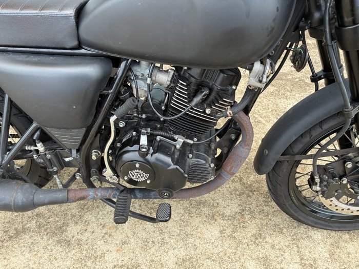 2021 BRAAAP ST-250 CAFE RACER Black