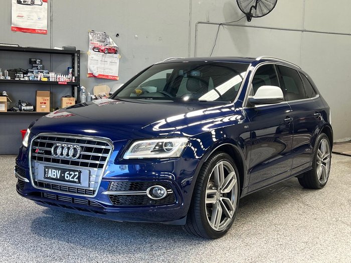 2014 Audi SQ5 TDI 8R MY14 Four Wheel Drive Estoril Blue