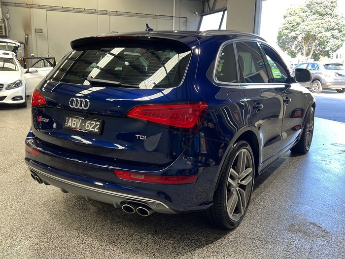 2014 Audi SQ5 TDI 8R MY14 Four Wheel Drive Estoril Blue