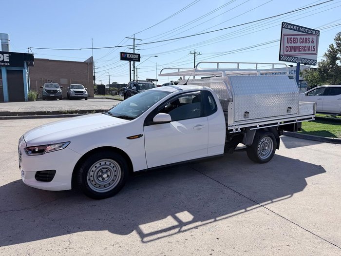 2014 Ford Falcon Ute FG X Winter White