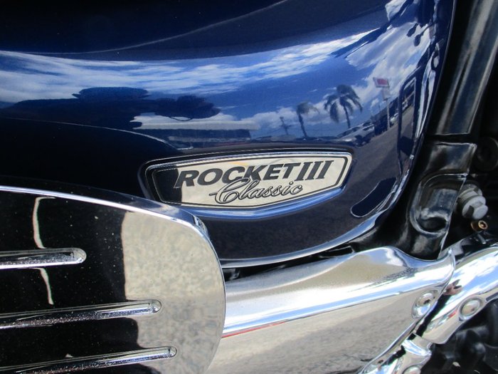 2008 Triumph ROCKET III CLASSIC BLUE