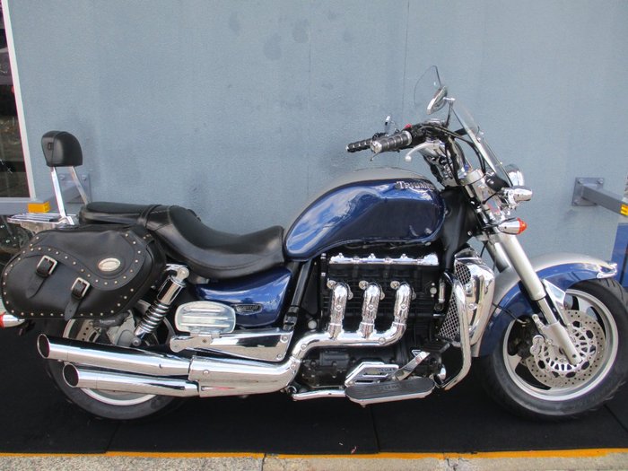 2008 Triumph ROCKET III CLASSIC BLUE