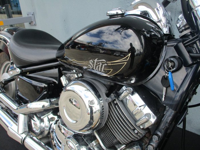 2017 Yamaha XVS650A V-STAR CLASSIC Black