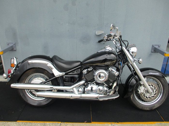 2017 Yamaha XVS650A V-STAR CLASSIC Black