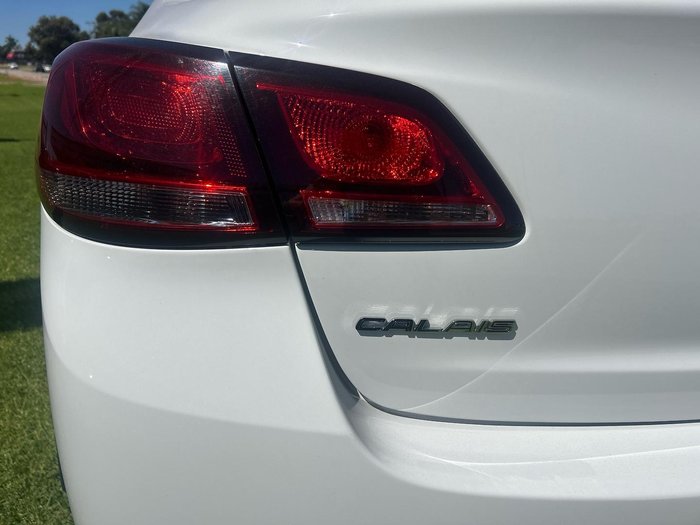 2013 Holden Calais VF MY14 Heron White