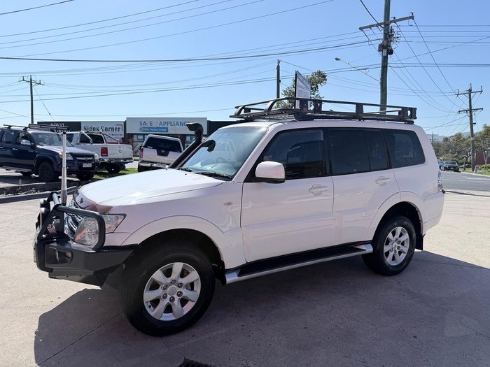 2011 Mitsubishi Pajero GLS NT MY11 4X4 White