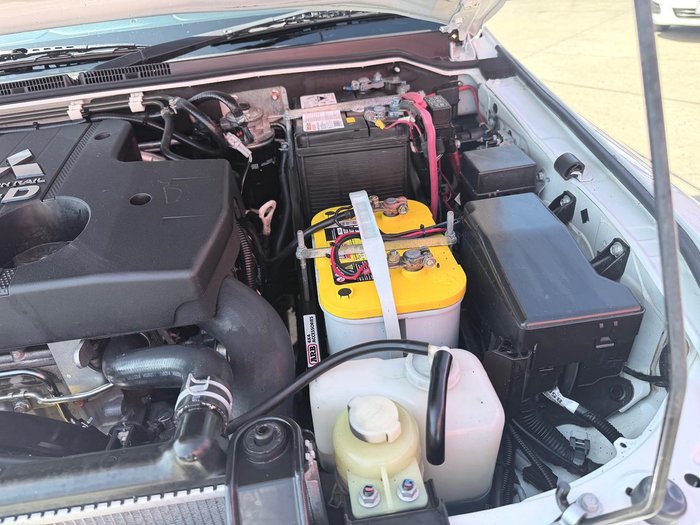 2011 Mitsubishi Pajero GLS NT MY11 4X4 White